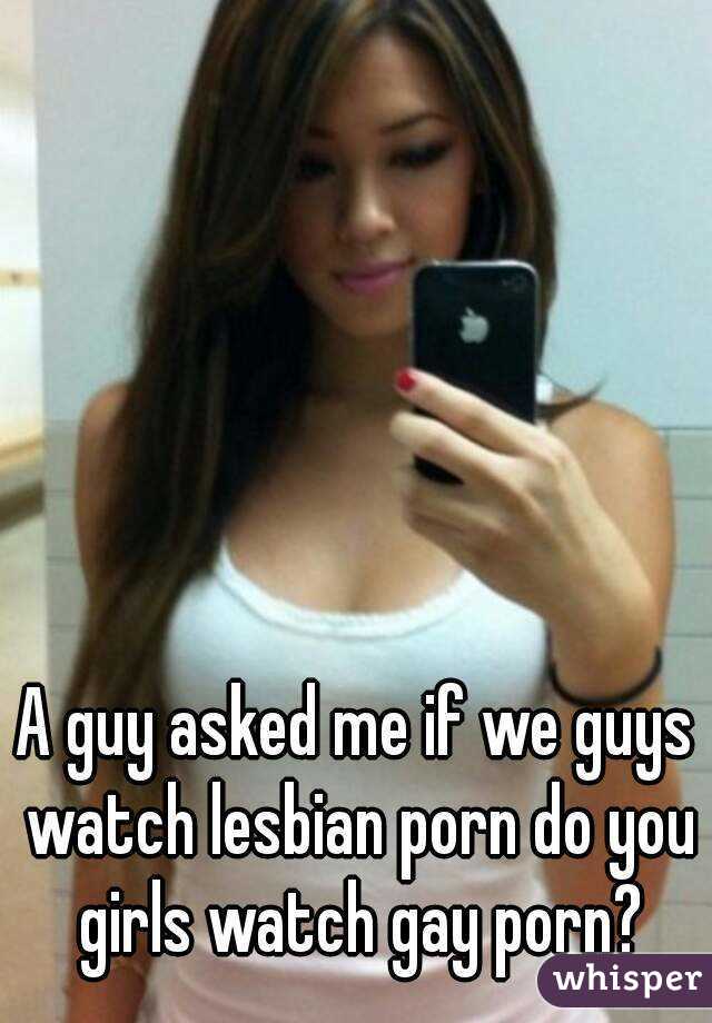 Koi reccomend guys watch lesbians